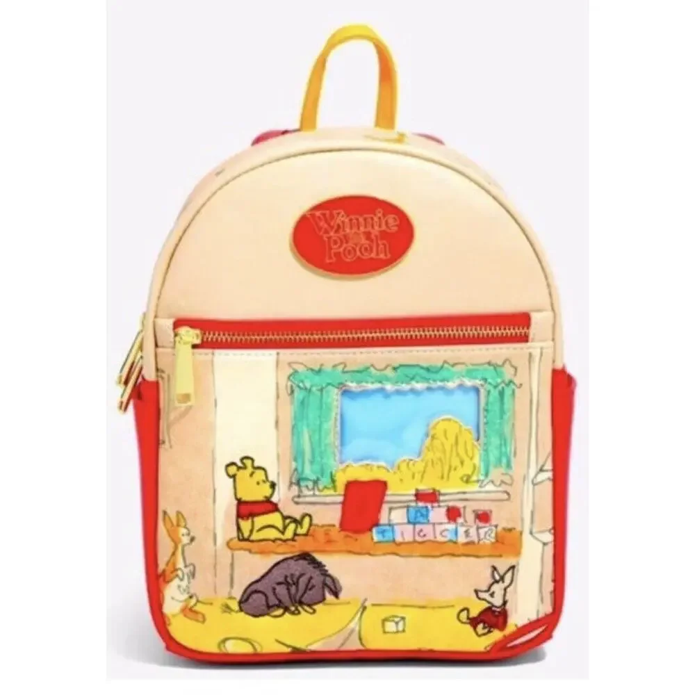 Disney Winnie the Pooh Christopher Robin's Room Mini Backpack NWT BRAND NEW